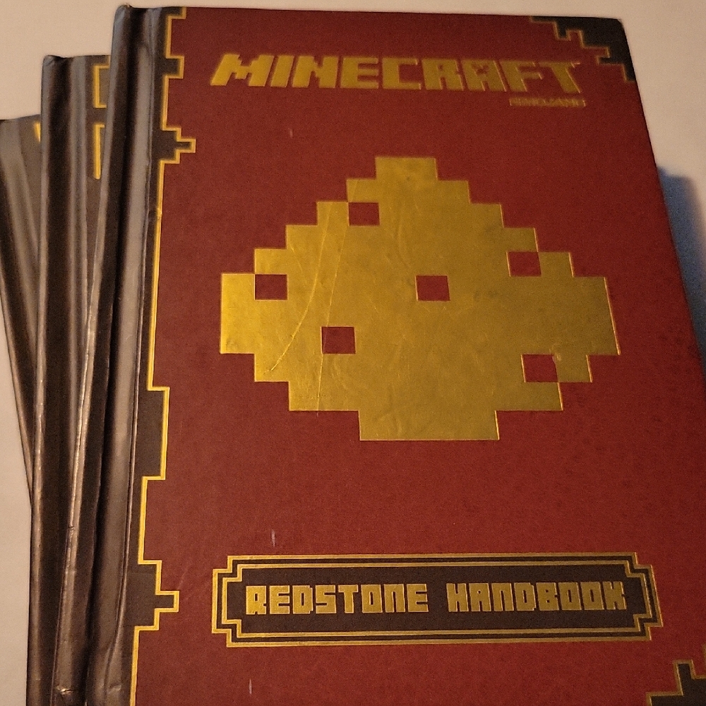 Minecraft Hardcover Handbooks (3)
